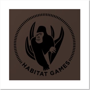 Habitat Games logo Posters and Art